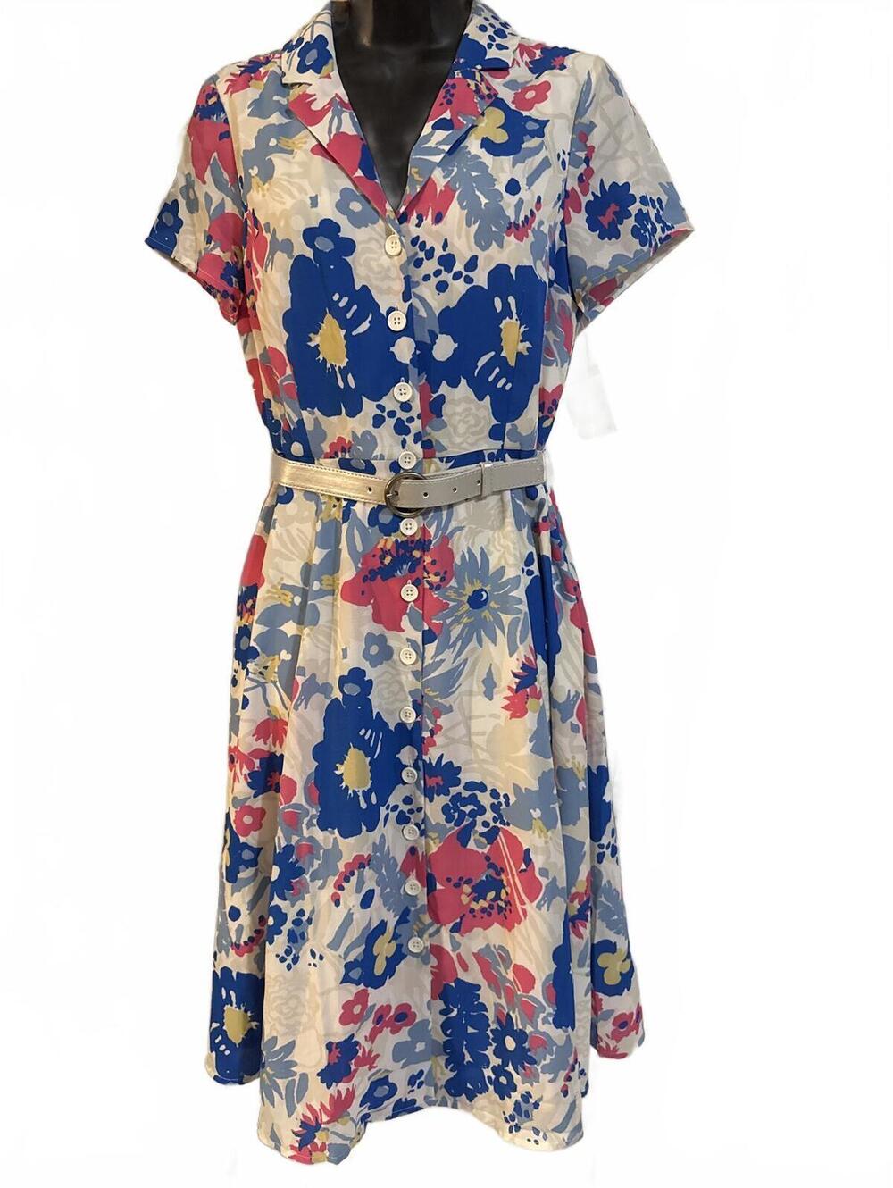 ModCloth Retro look dress S NWT
